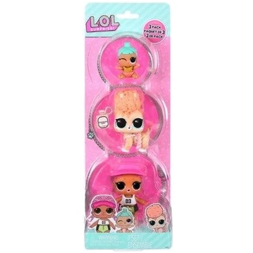 Набор игровых фигурок L.O.L. Surprise! OPP Tot + Pet + Lil Sis Спайки Китти Лил Дженни (987895) фото 2