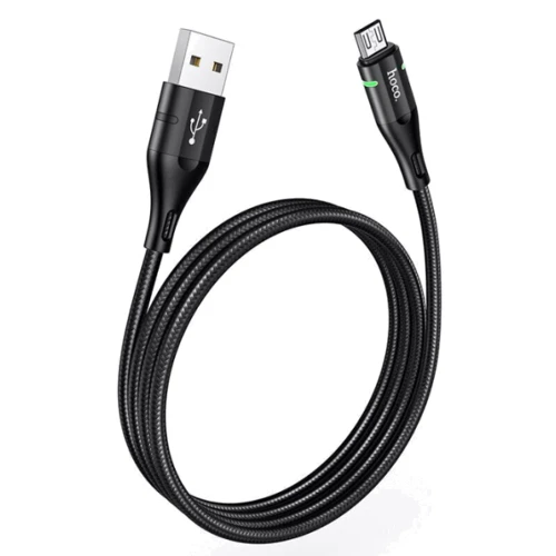 Кабель Hoco USB Cable to MicroUSB U93 2.4A 1.2m Black