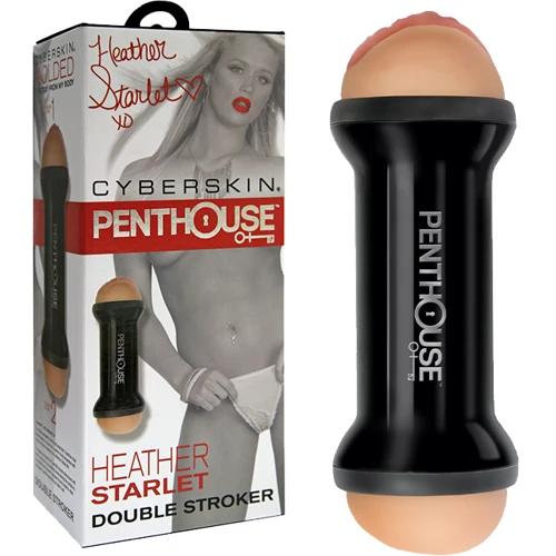 Penthouse® Double Sided Stroker, Heather Starlet мастурбатор