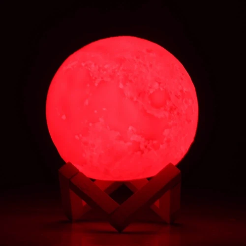 Ночник 3D Луна на подставке 11см UFT Moon light с аккумулятором 3D UFT Moon Light 11 см фото 4