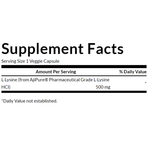 Swanson L-Lysine 500 mg Л-лизин 90 капсул: Форма выпуска Капсулы