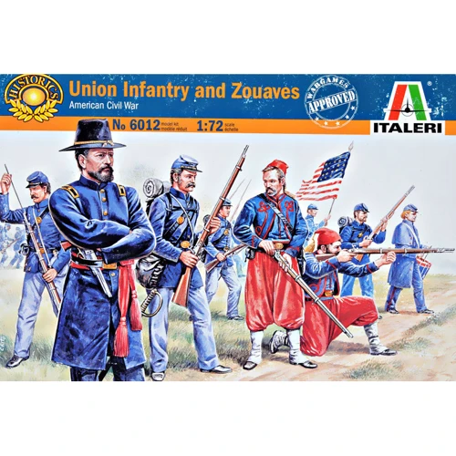 Набір фігурок Italeri Армія федератів США та зуави (IT6012)