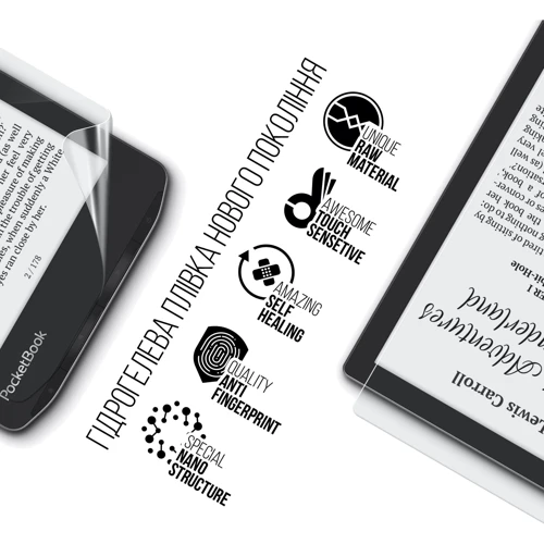 Аксессуар к электронной книге ArmorStandart Hydro-Gel Screen Protector Clear for PocketBook 629 Verse (ARM73462)