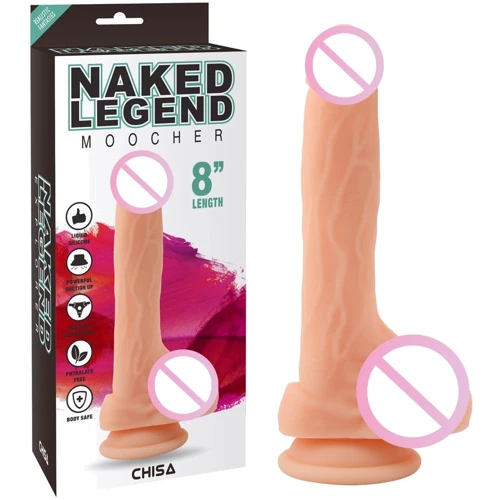 Фаллоимитатор Chisa Naked Legend Moocher 8" Flesh