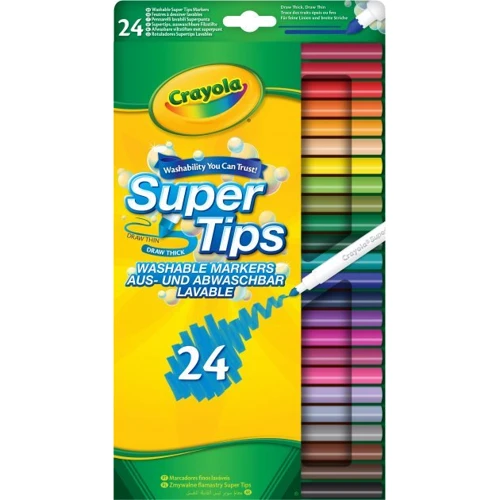 CRAYOLA Набір фломастерів CRAYOLA Washable 24 шт (256337.024)