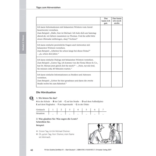 Fit fürs Goethe-Zertifikat A1 mit Audio-CD: Обкладинка Мягкая