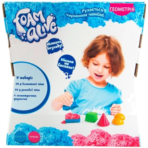 Набір З Повітряної Пеной Для Дитячої Творчості Foam Alive - Морозиво (5907)