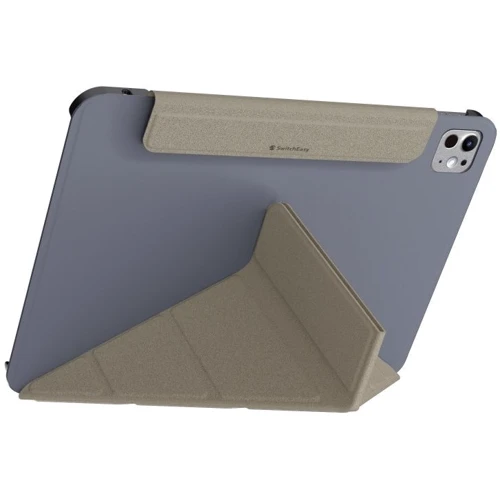 Аксессуар для iPad Switcheasy Origami Alaskan Blue (SPD241093AB24) for iPad Pro 11 2024 M4: Особенности трансформируется в подставку, четыре универсальных режима, Удобно держать в руке, Приятен на ощупь, Надежная защита от царапин и загрязнений, закрывается на магнитный клапан, режим автопробуждения/сна