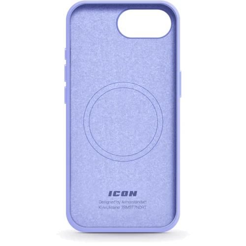 Чохол для iPhone ArmorStandart ICON2 MagSafe Lilac для iPhone 16e (ARM83970): Колір фиолетовый