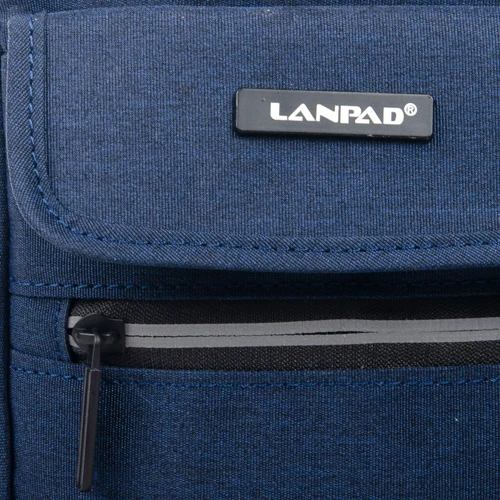 Мужская сумка планшет Lanpad синяя (33085): Пол Мужской
