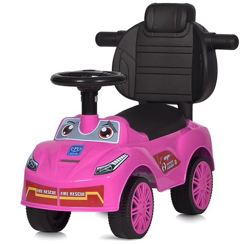 Каталка-толокар Bambi рожевий (M 5763L-8)