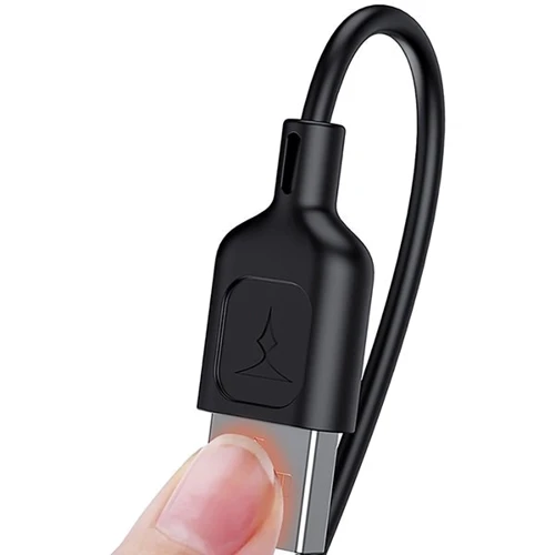 Кабель T-PHOX USB Cable to USB-C Fast 3A 1.2m Black (T-C829 Black) фото 3