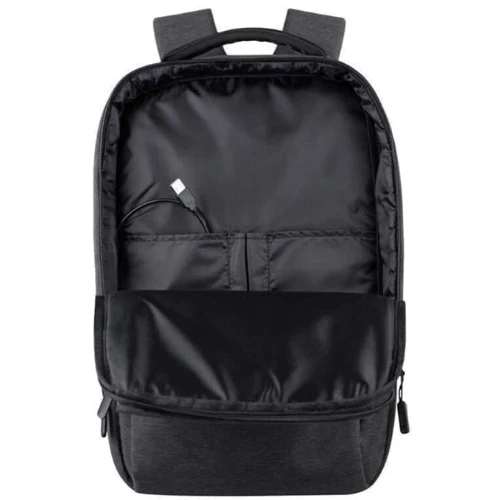 Сумка для ноутбуков 2E 16" Melange Black (2E-BPN9266BK): Цвет черный/серый