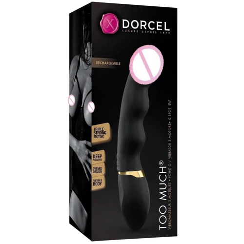 Вибратор Dorcel Too Much Rechargeable Black