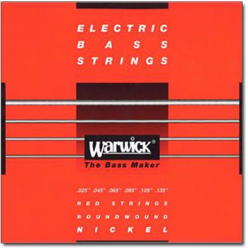 Струна для гітар Струны WARWICK 46401 NICKEL ELECTRIC BASS M6 (25-135)
