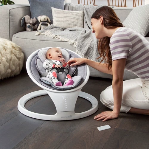 Укачивающий центр Munchkin® "Bluetooth® Enabled Baby Swing" (9029001) (5019090518215) фото 8