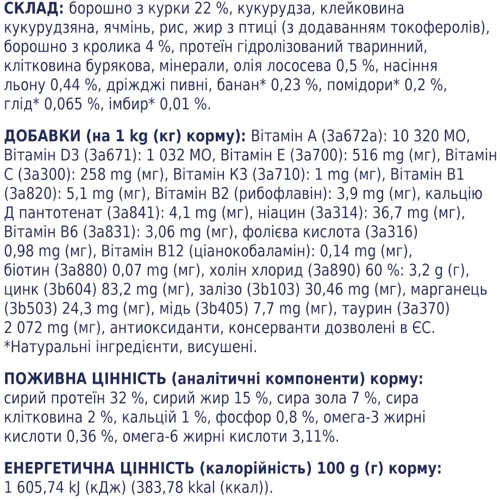 Сухой корм Club 4 Paws Premium Adult cats для взрослых кошек с кроликом 14 кг (4820083909153): Класс Премиум