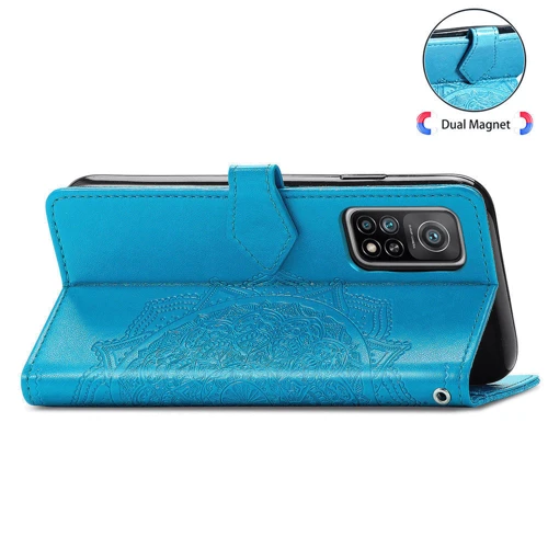 Аксессуар для смартфона Mobile Case Book Cover Art Leather Blue for Xiaomi Mi 10T / Mi 10T Pro: Тип чехол-книжка