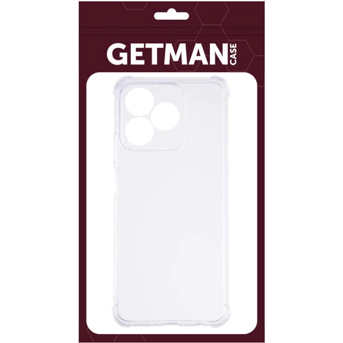 Чехол для телефонов TPU Case GETMAN Ease logo Full Camera Transparent for Realme C53: Пленка в комплекте нет