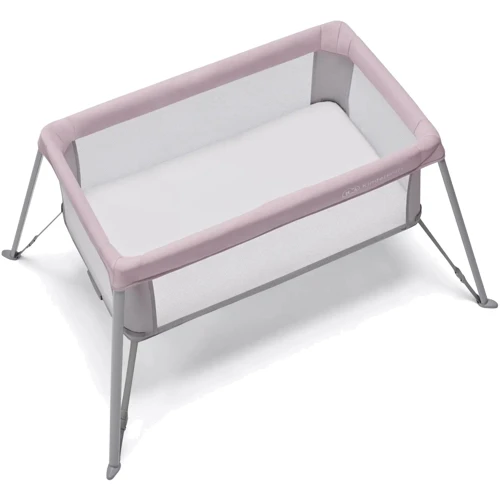 Кровать-манеж 2 в 1 Kinderkraft Movi Pink (KCMOVI00PNK0000) фото 14
