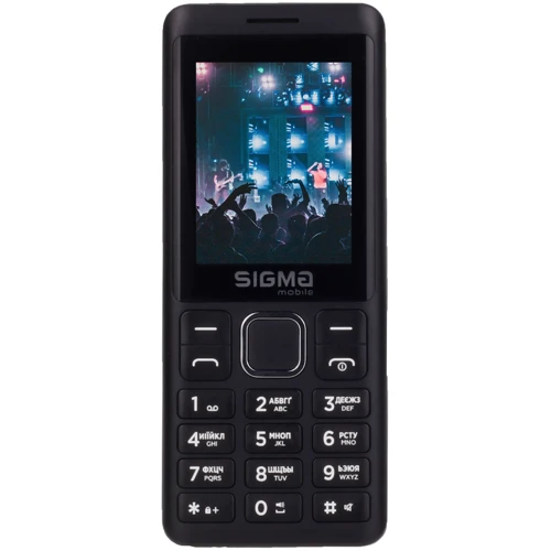 Мобільний телефон Sigma mobile X-style 25 TONE Black (UA UCRF)