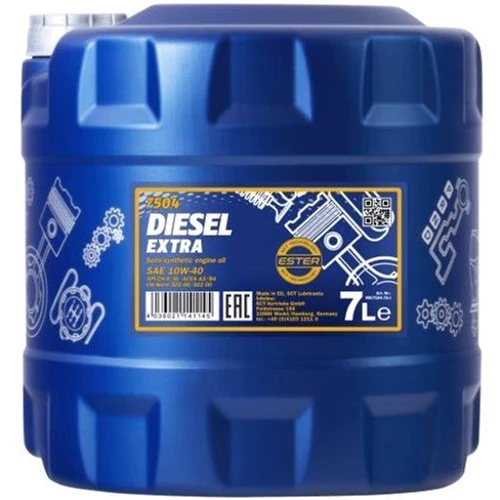 Моторна олія Mannol Diesel Extra 10W-40, 7л (MN7504-7)