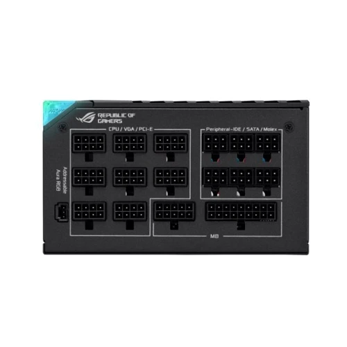 Блок живлення Asus ROG Thor 1000W 80 Plus Platinum II (90YE00L1-B0NA00): Модульні (знімні) кабелю Есть