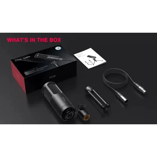 Мікрофон динамічний Fifine K669D XLR фото 8