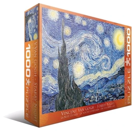Пазл EuroGraphics "Звездная ночь" Винсент Ван Гог", 1000 элементов (6000-1204): Производитель EuroGraphics