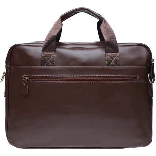 Мужская конференц-сумка Borsa Leather коричневая (K11120-brown): Страна производитель Тайвань