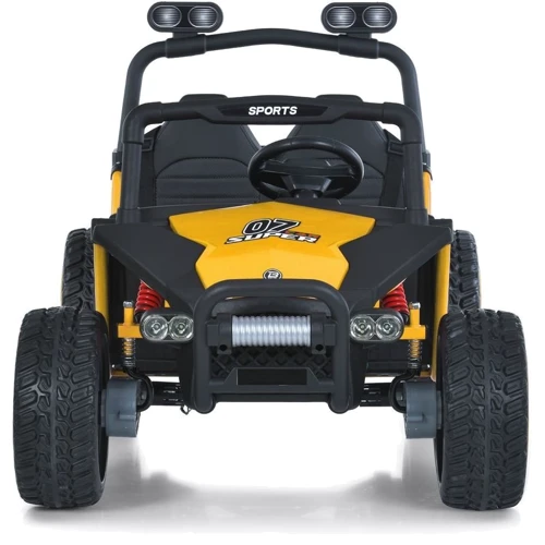 Детский электромобиль Bambi Багги желтый (M 6207EBLR-6(24V))
