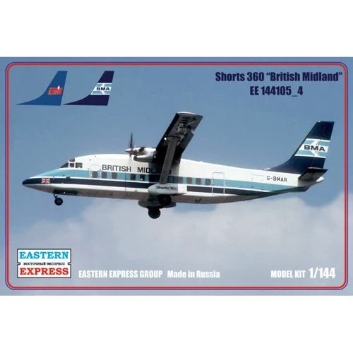 Пассажирский самолет Eastern Express Short-360 British Midland