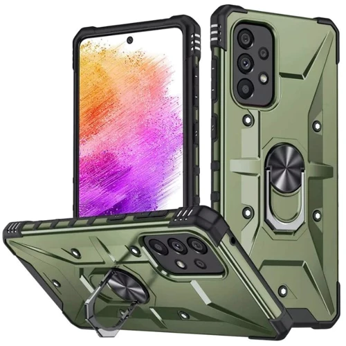 Аксессуар для смартфона Mobile Case Pathfinder Ring Army Green for Samsung A525 Galaxy A52/A528 Galaxy A52s 5G