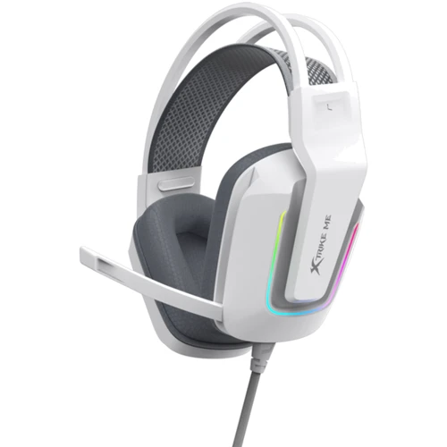 Наушники Xtrike Me GH-712 USB+3.5 mm RGB White: Дополнительно Подсветка корпуса