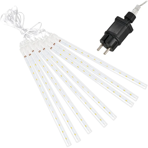 Гирлянда метеоритный дождь Springos 3 м 144 LED CL1213 Cold White: Тип Бахрома