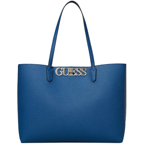 Женская сумка тоут Guess Uptown Chic Barcelona Tote синяя (HWVG7301230-OCE)