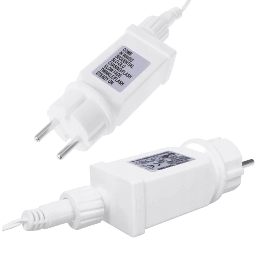 Гирлянда Springos бахрома уличная 2 м 180 LED бело-голубая (CL4003) фото 8