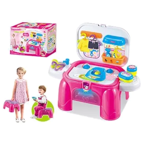 Ігровий набір вбиральня стіл, стілець, аксесуари (DK666-4): Виробник Noname