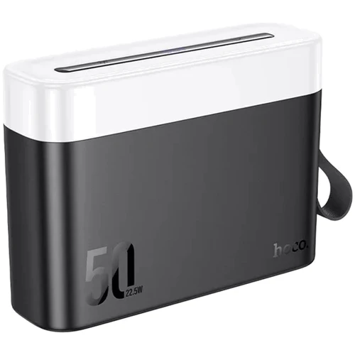 Зовнішній акумулятор Hoco Power Bank 50000mAh J94A Masterful 22.5W Black: Ємність батареї, мАг 50000