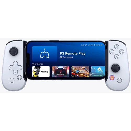 Аксессуар для приставок Игровой джойстик Backbone One PlayStation Edition for iPhone Lightning White (BB-02-W-S)