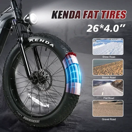 Электровелосипед SAMEBIKE RS-A08 (750 Вт, 17 А/ч, 48 В), колеса 26", серый фото 7