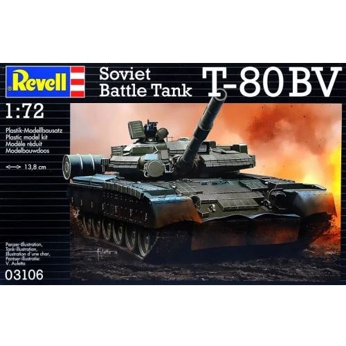 Модель Revell Танк T-80 BV 1:72 (3106)