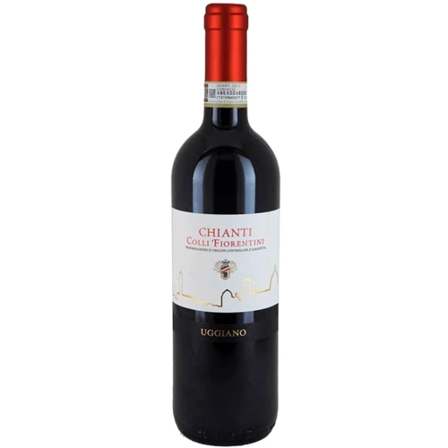 Вино Uggaino Firenze Chianti Colli Fiorentini красное сухое 13.5 % 0.75 л (WHS8006600101804)