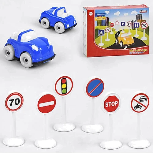 Набор дорожных знаков Pilsan Mini Traffic Signs 03-273: Производитель Pilsan