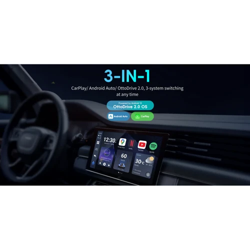 Бездротовий адаптер Ottocast OttoAibox P3 lite CarPlay AI Box (PCS46-L P3 lite) фото 6