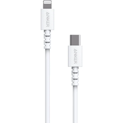 Кабель ANKER Cable USB-C to Lightning Powerline Select V3 PD 90cm White (A8612G21)