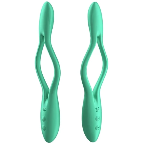 Универсальный гибкий вибратор для пар Satisfyer Elastic Game Light Green