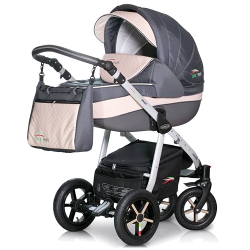 Универсальная коляска 3в1 Verdi Pepe Eco 08 (Stone beige)