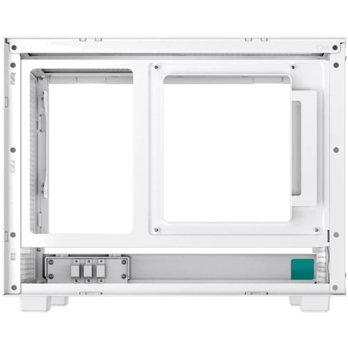 Корпус Deepcool CH160 White (R-CH160-WHNGI0-G-1): Материал передней панели сталь