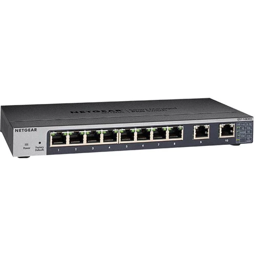 Сетевой коммутатор Netgear GS110EMX (GS110EMX-100PES)
